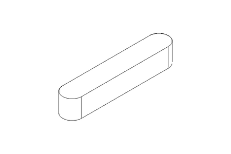 Linguetta di aggiustamen. DIN6885-1 A 28