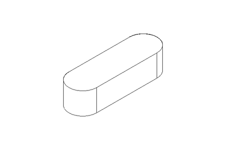 Passfeder DIN6885-1 A 32x10x8 1.4571