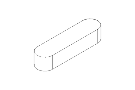 Chaveta DIN6885-1 A 40x10x8 1.4571