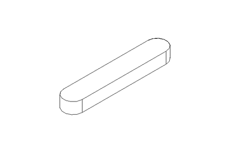 Passfeder DIN6885-1 A 100x18x11