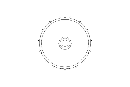 RODILLO  D=80X3/2KR    EL=1140