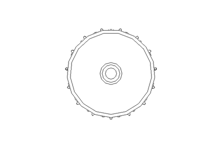 ROLLER   D=80X3/2KR    EL=1390