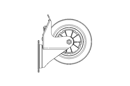 Ruota girevole 200x50 205kg