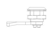 HASP WITH LATCH           A=20