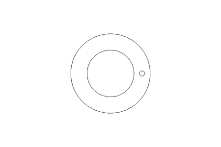 止推垫片 PAWP10 26x44x1,5 Permaglide-P10