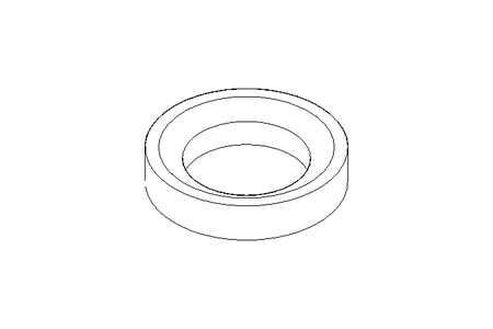 Conical seat D 19x30x6.2 St-Zn DIN6319