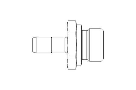 HOSE NOZZLE        G1/2" 9mm 1.4571