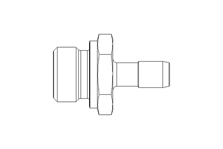 HOSE NOZZLE        G1/2" 9mm 1.4571