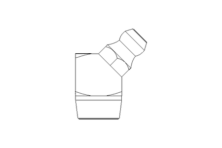 Grease fitting BM 10x1 A2 DIN 71412