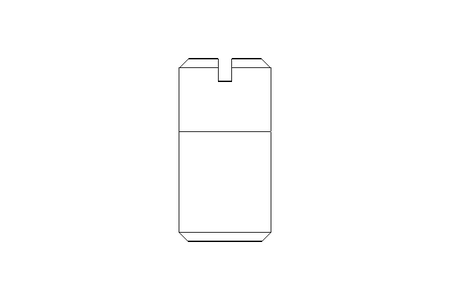 Headless screw M8x16 A2 DIN427