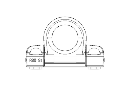 PARAFUSO DE OLHAL   RBG- 8