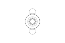 Eyebolt M12 galvanized steel DIN 580