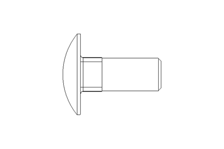 Vite testa a calot.piatta M12x30 DIN603