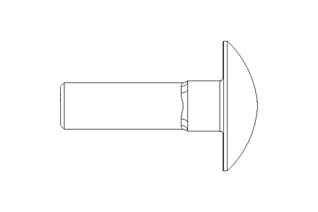 Round head screw M6x20 A2 DIN603