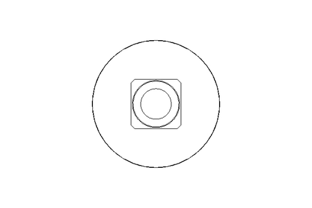 Round head screw M6x25 A2 DIN603