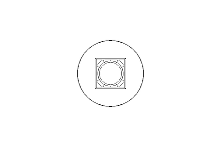 Cup square bolt M8x30 A2-70 DIN 603