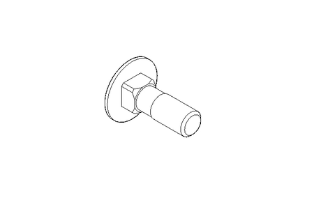 Flachrundschraube M10x30 DIN603