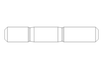 Stiftschraube M8x35 DIN835-ZnNi/T2/720h