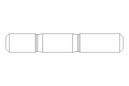 Stiftschraube M8x35 DIN835-ZnNi/T2/720h