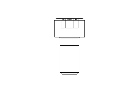 Parafuso Allen M10x20 A2 70 DIN912