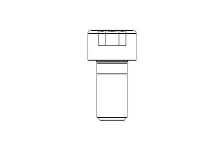 Parafuso Allen M10x20 A2 70 DIN912