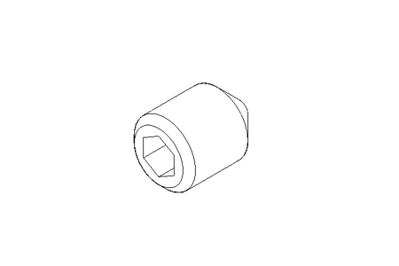 БОЛТ УСТАНОВОЧНЫЙ M6X8 A2 DIN 914