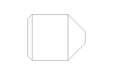 Parafuso sem cabeça M8x10 A2 DIN914