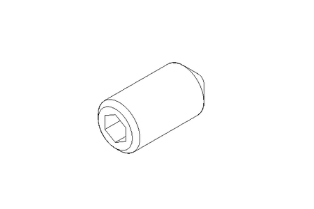 Parafuso sem cabeça M10x20 A2 DIN914