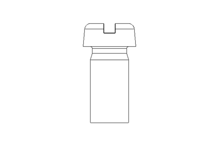 Parafuso de cabeça chata M4x8 A2 DIN920