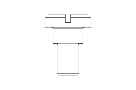 Flat head screw M4x3 A2 DIN923