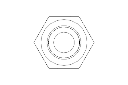 Hexagon screw M6x100 A2 70 ISO4014