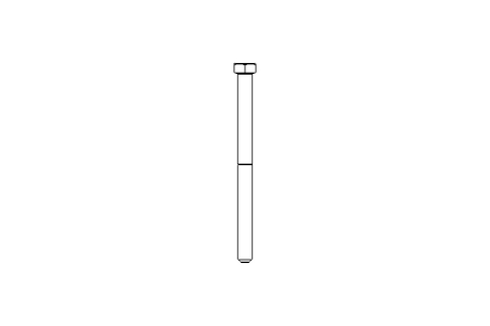 Hexagon screw M5x70 A2 70 ISO4014