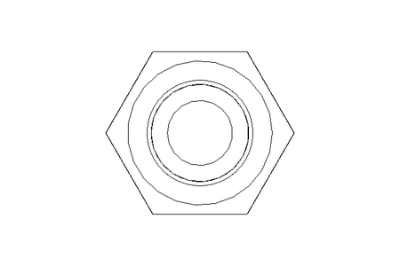 Hexagon screw M6x75 A2 70 ISO4014