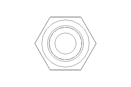 Hexagon screw M8x130 8.8 ISO4014