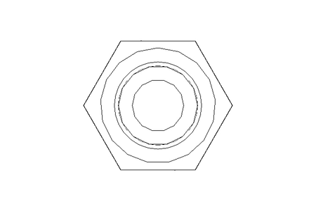 Hexagon screw M8x190 A2 70 ISO4014