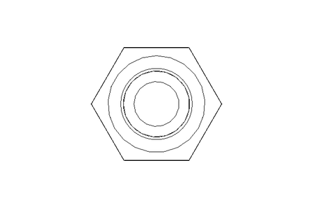 Hexagon screw M10x155 A2 70 ISO4014