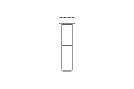 Tornillo cab. hexag. M12x55 A2 70