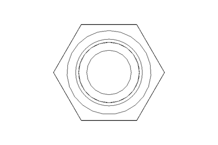 Hexagon screw M12x130 8.8 ISO4014