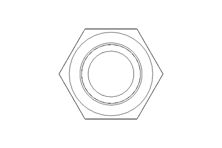 Hexagon screw M36x80 8.8 ISO4017