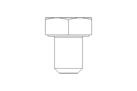 Vite a testa esagonale M6x8 A2 70