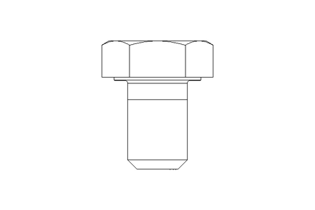 HEXAGON SCREW M 8X 12 8.8:ZN  D933