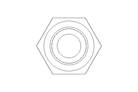 HEXAGON SCREW M 8X 12 8.8:ZN  D933