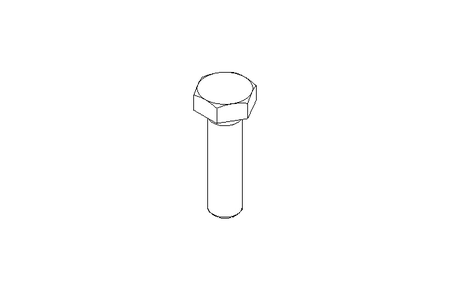 Hexagon screw M8x30 DIN 933