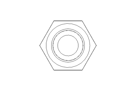 Hexagon screw M8x30 12.9 ISO4017