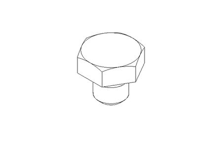 Tornillo cab. hexag. M10x10 A2 70