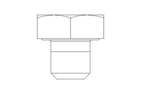 Tornillo cab. hexag. M10x10 A2 70