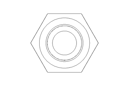 Hexagon screw M10x10 A2 70 ISO4017