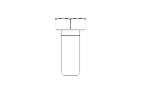 Tornillo cab. hexag. M10x25 A2 70