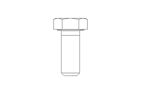 Tornillo cab. hexag. M10x25 A2 70