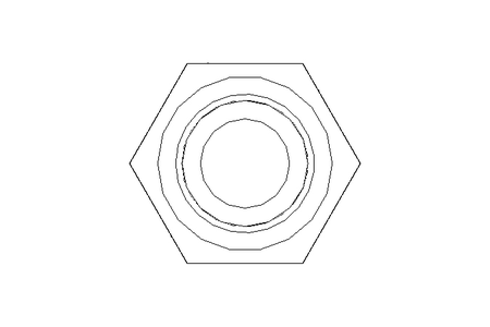 Hexagon screw M12x160 A2 70 ISO4017